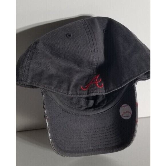 MLB Atlanta Braves '47 Gray & Red baseball hat cap Large - Picture 7 of 7